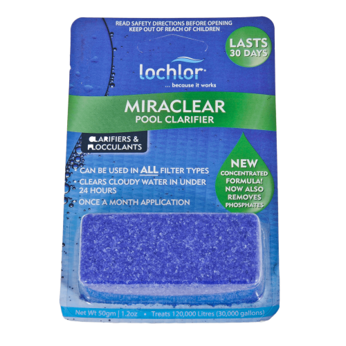 LO-CHLOR Miraclear Cubes 35GM -Pool Clarifying Tablet for Cloudy Pools LO-CHLOR Miraclear Cubes 35GM -Pool Clarifying Tablet for Cloudy Pools